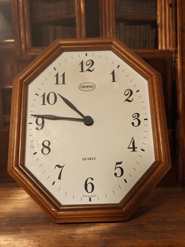 Horloge murale octogonale